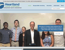 Tablet Screenshot of heartlandnetwork.org